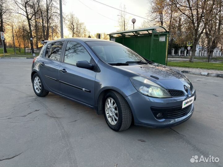 Renault Clio 1.6 AT, 2008, 250 000 км