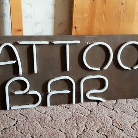 Светодиодное панно tattoo BAR