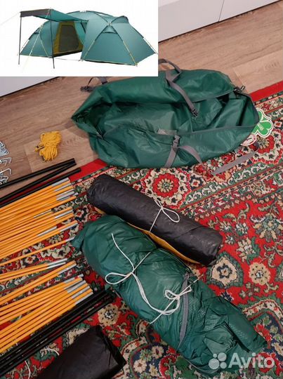 Палатка greenell Виржиния 4 v2