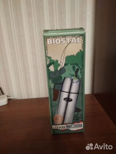 Термос биосталь. 1л