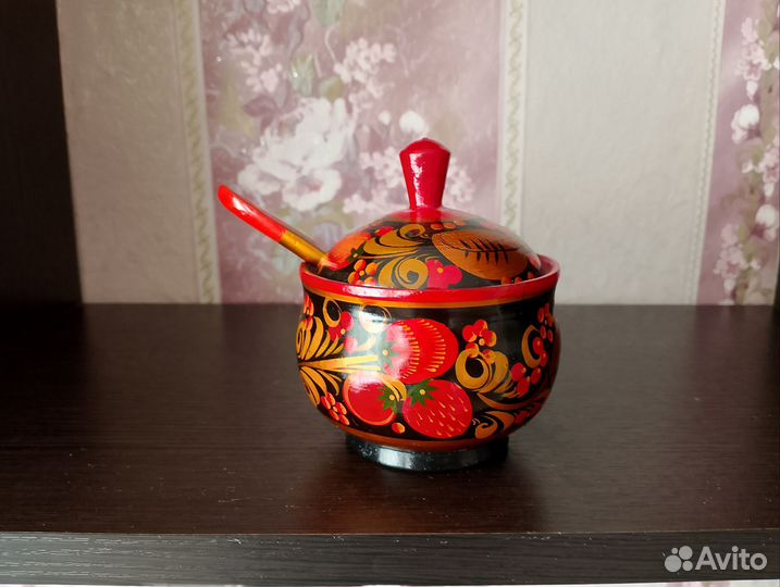 Хохлома, посуда