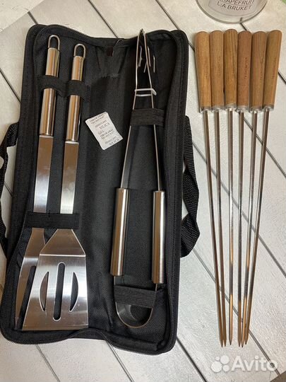 Набор для мангала в кейсе новый