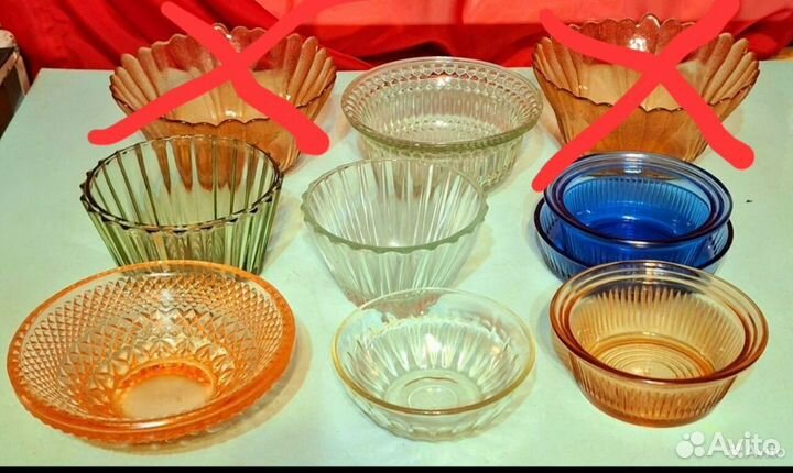 Вазочки СССР /стекло