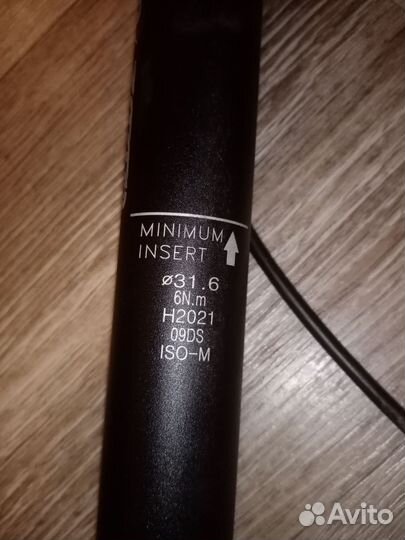 Дроппер Zoom х Ztto, 100мм, 31,6мм