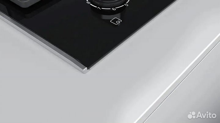 Варочная панель газовая Bosch PRB3A6D70M, черный
