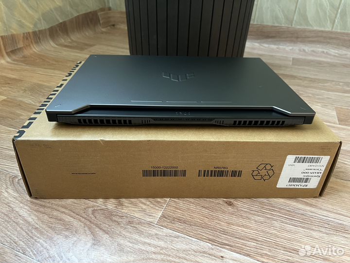 Ноутбук Asus TUF Gaming F15 i7 12700h / RTX 4060