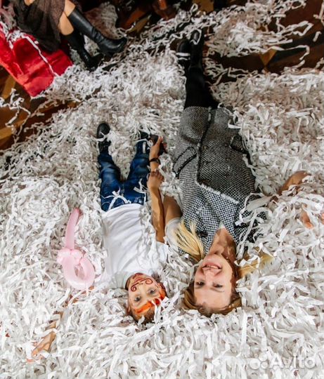 Бумага для Бумажного шоу на праздник