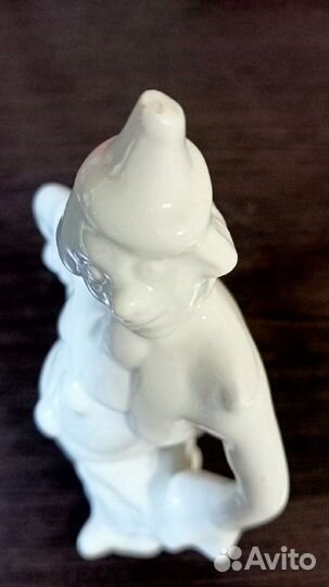 Фарфоровая статуэтка Клоун СССР