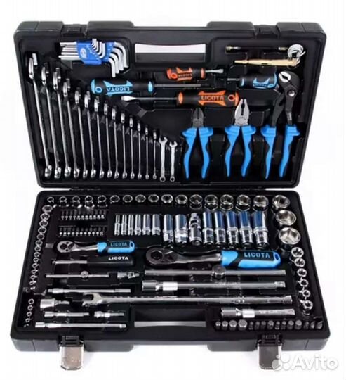 Набор инструментов 143пр Licota ALK-8009F Доставка