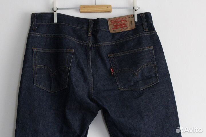 Мужские джинсы levis 501 w36 34