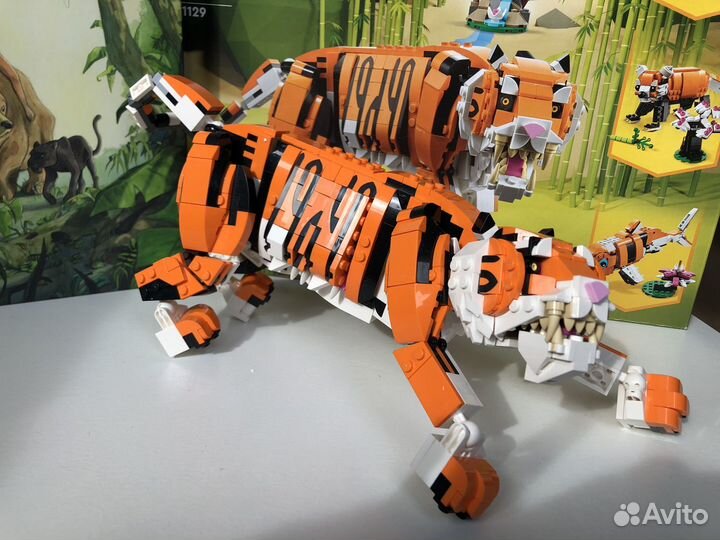 Конструктор lego Creator 31129 Тигр бу 3в1