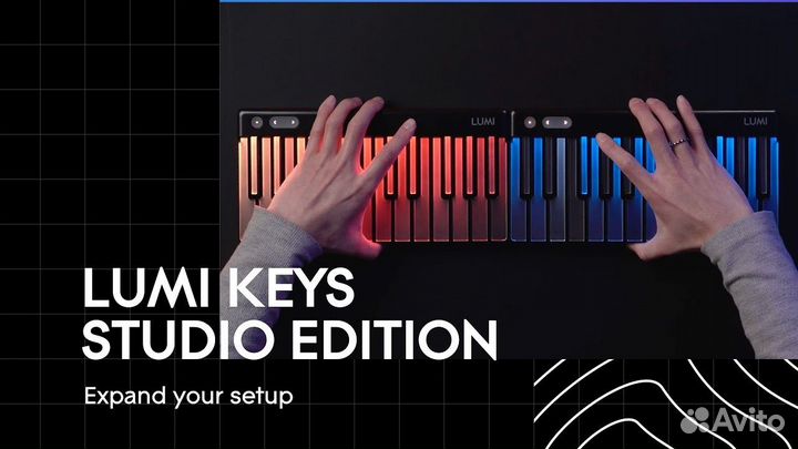 Midi клавиатура Lumi keys / чехлы Lumi snapcase