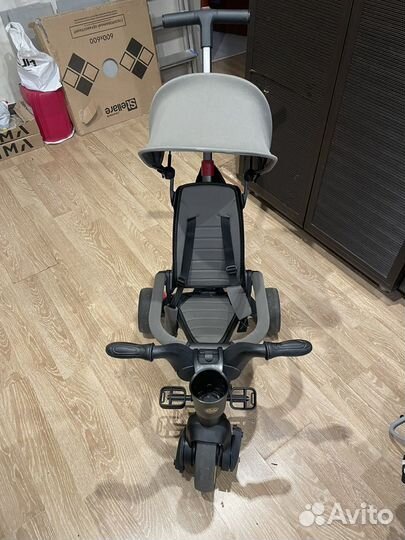 Детский трехколесный велосипед складной luxmom