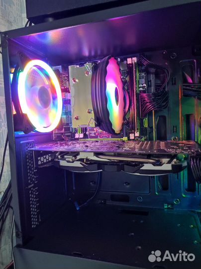 Игровой пк rx580 + Процессор Intel Xeon E5-2650 v2