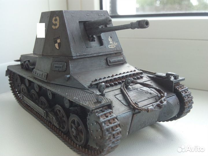 Модель танка Панцерягер 1 масштаб 1-35