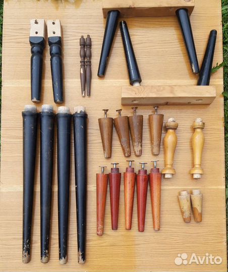 Резные балясины и ножки для мебели СССР