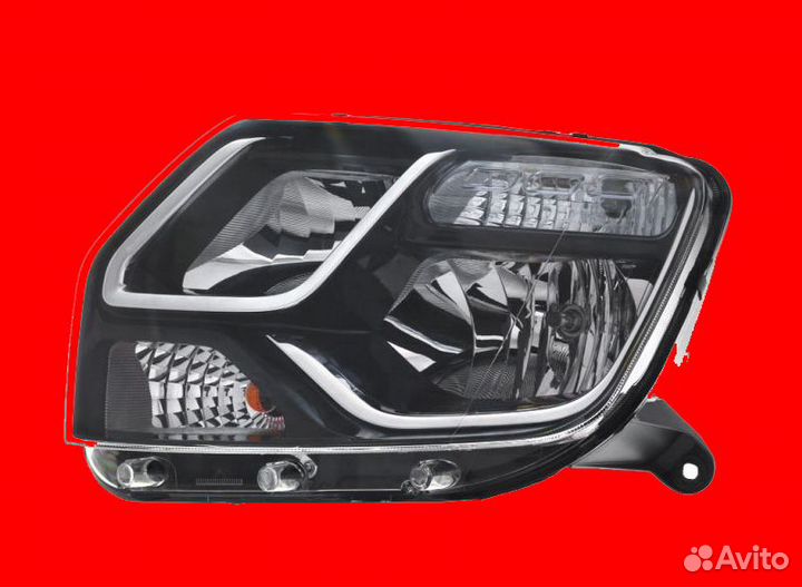 Фара левая Duster 2010, 2015