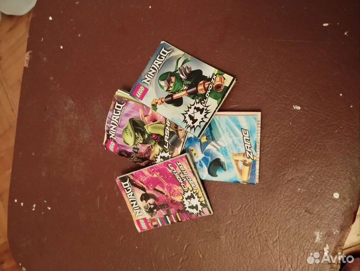 Коллекционные карточки Lego ninjago