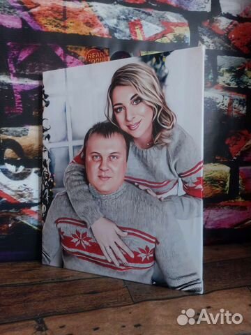 Портрет на холсте по фото