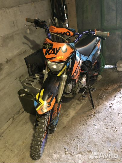 Питбайк kayo evolution YX125EM 17/14