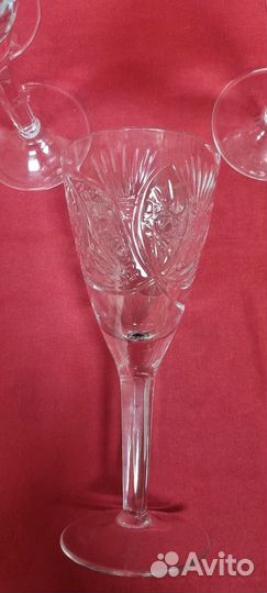 Бокал / Фужер. Хрусталь. СССР. Гусь-Хрустальный