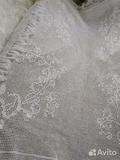 Скатерть с бахромой СССР