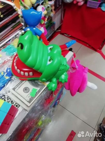 Игрушка Крокодил стоматолог безумный крокодил