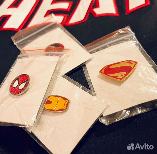 Значки/Пины Marvel