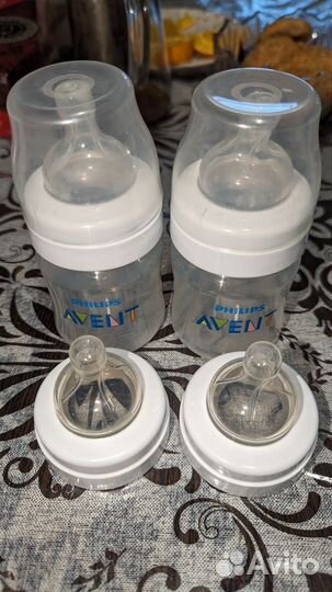 Бутылочки Авент с доп сосками