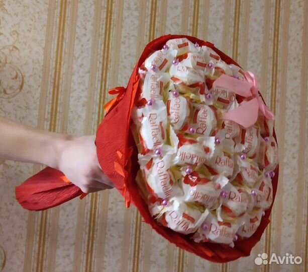 Съедобный букет из Raffaello