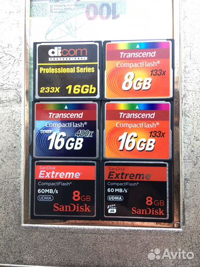 Карта памяти CF и sdhc