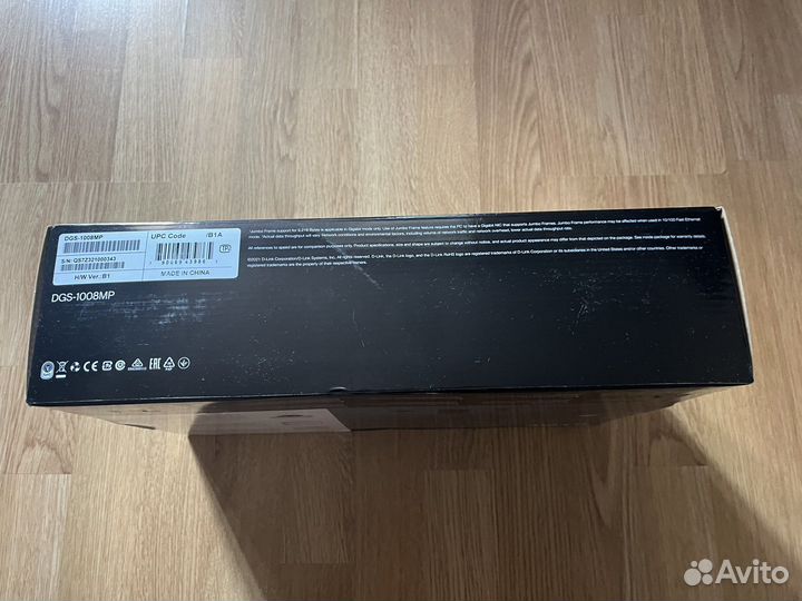 D-link DGS-1008P 8-Port Gigabit Desktop PoE Switch