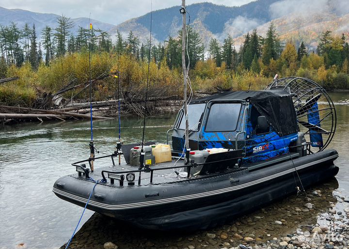 Аэролодка с расходом 0,6 литра на 1 км