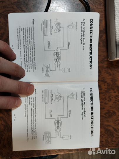 Адаптер, конвертер, для ps4, n-switch, ps3, xbox