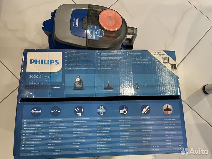 Пылесос philips