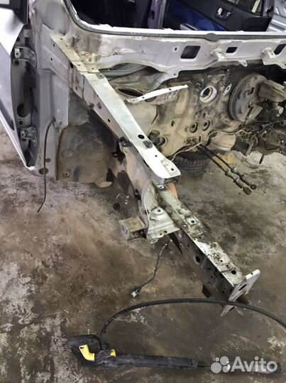 Лонжерон передний правый Hyundai Getz