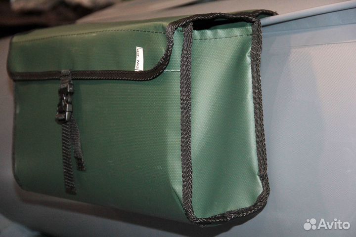 Сумка в лодку на лик трос Зеленая (40 см) Лайт