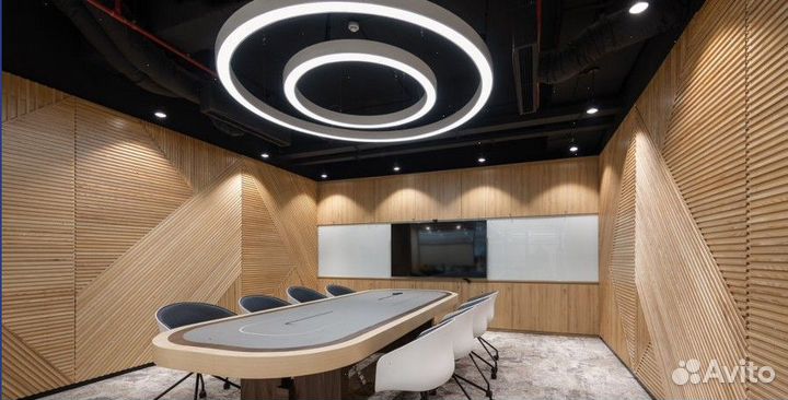 Светильник кольцо aura D1000х100х60 71 Вт, 4000K