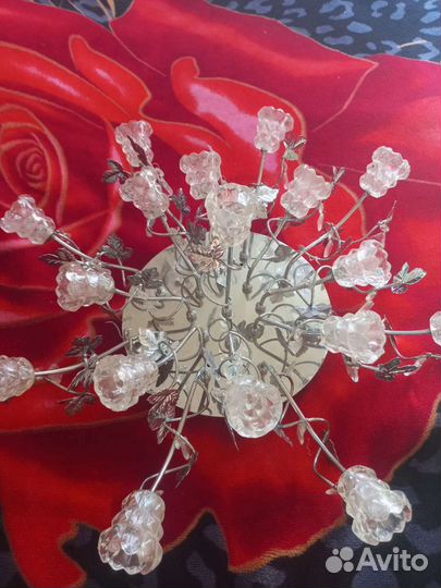 Люстра потолочная бу