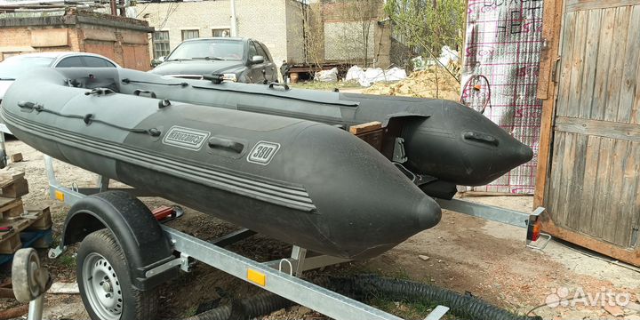 Лодка пвх Навигатор 380(нднд) +микатсу9.9-15