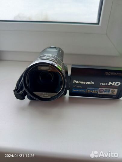 Видеокамера panasonic hc-x800