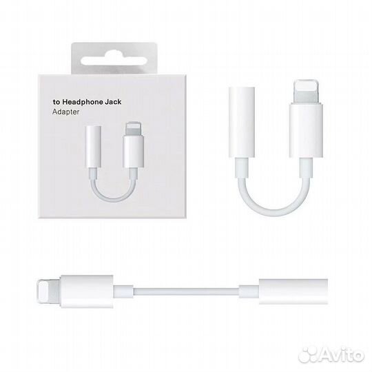 Переходник на iPhone Lightning на Jack 3,5mm