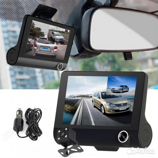 Видеорегистратор 3 в 1 Video Car DVR / регистратор