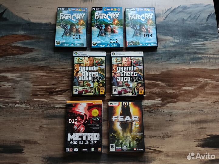 DVD Box компьютерные игры на PC