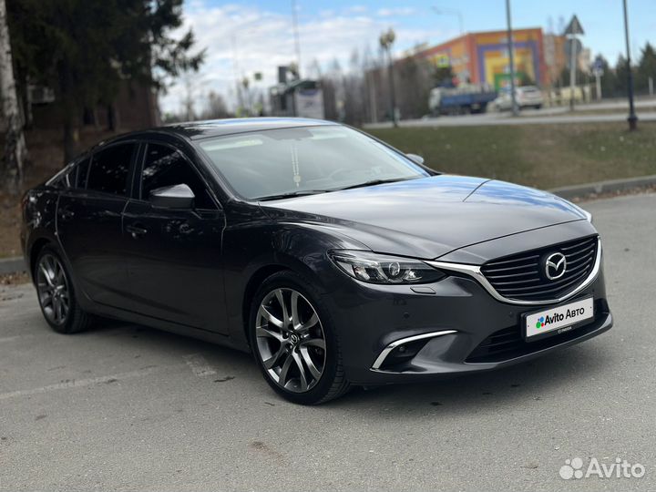 Mazda 6 2.5 AT, 2016, 110 000 км