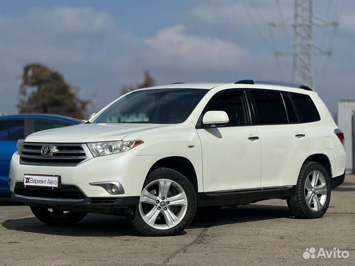 Toyota Highlander 3.5 AT, 2011, 205 000 км