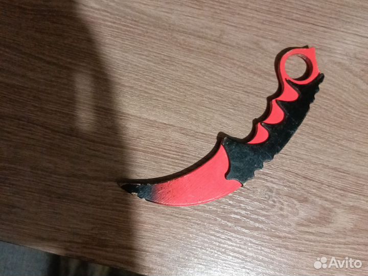 Деревянный нож Керамбит