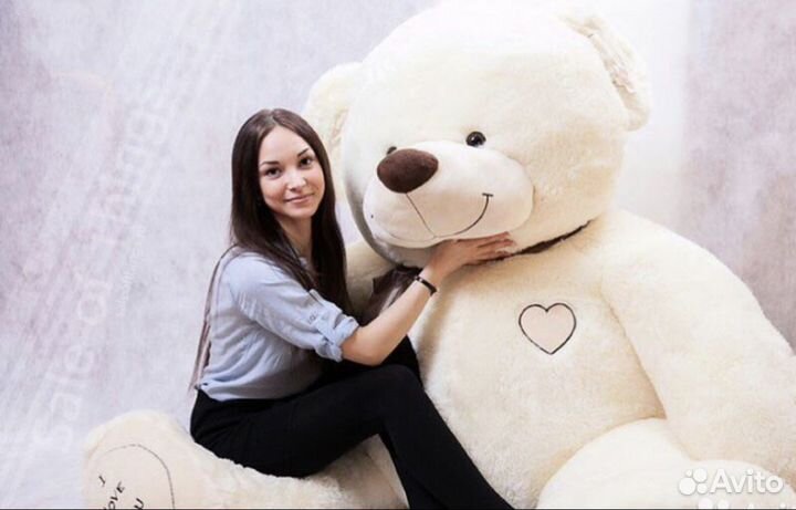 Плюшевый медведь новый