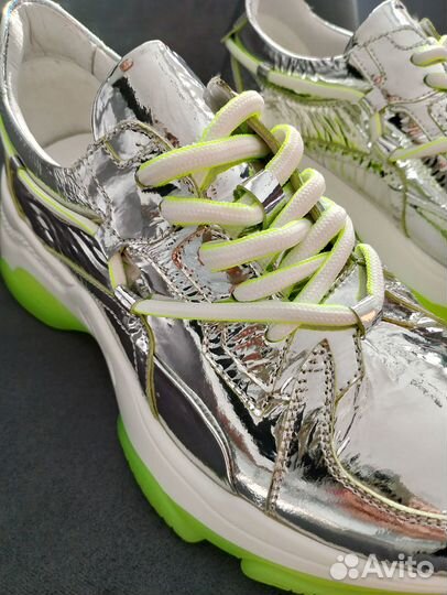 Кроссовки женские натуральная кожа 36р