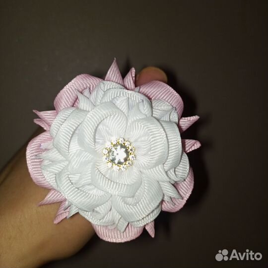 Бантики для волос ручной работы